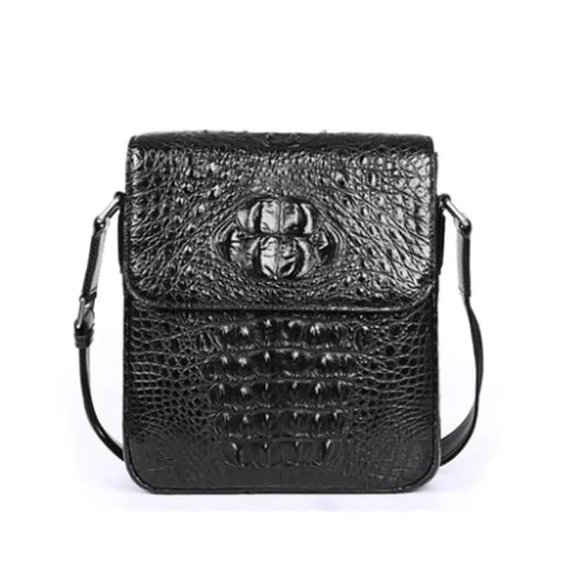SL  crocodile leather men bag  male business  large capacity  Single shoulder bag  men bag leisure   fashion men bag