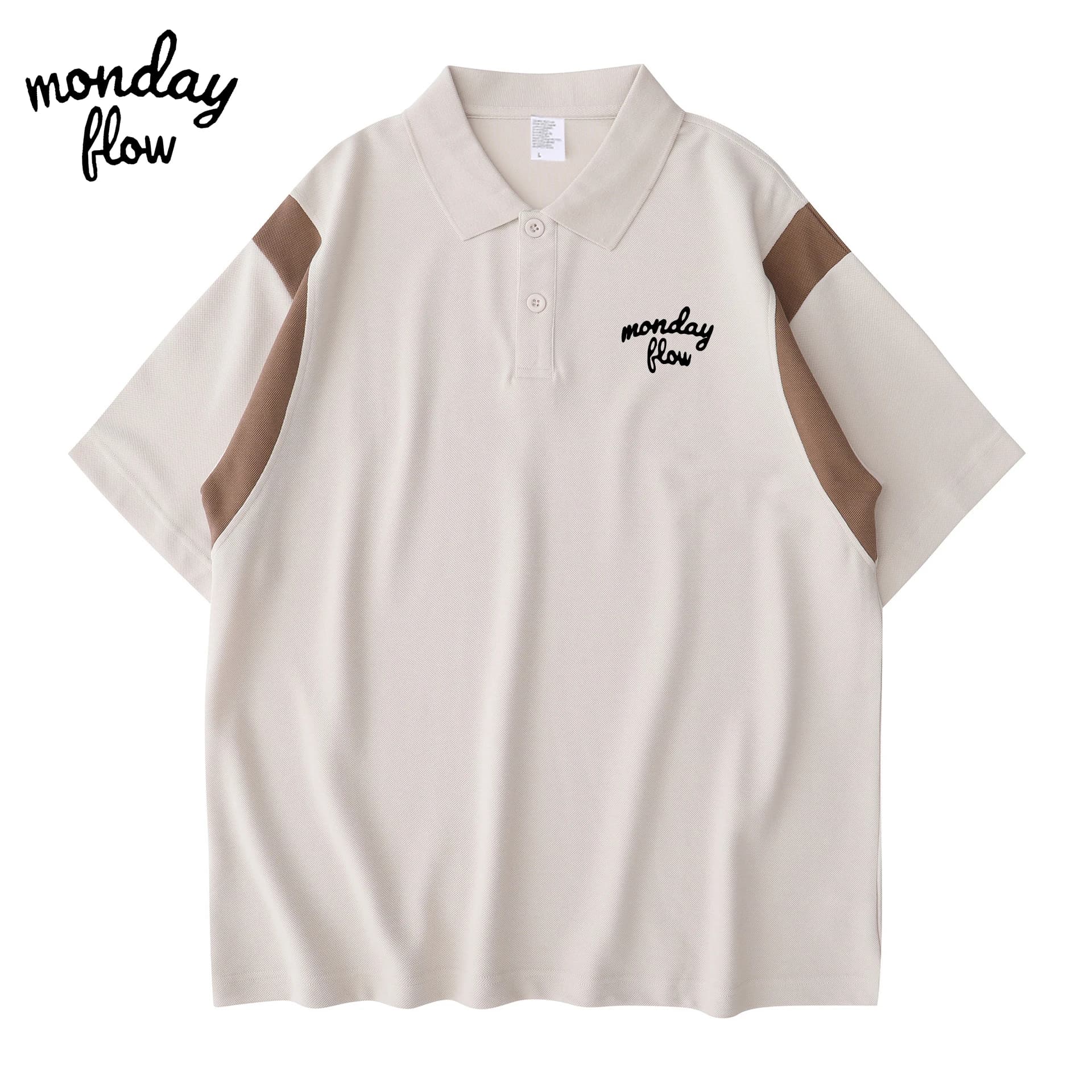 Monday Flow Men's Sports Quick Dry Golf Suit Slim Fit Short Sleeve Polo Neck Golf Shirt New Arrival Golf Shirts for Women