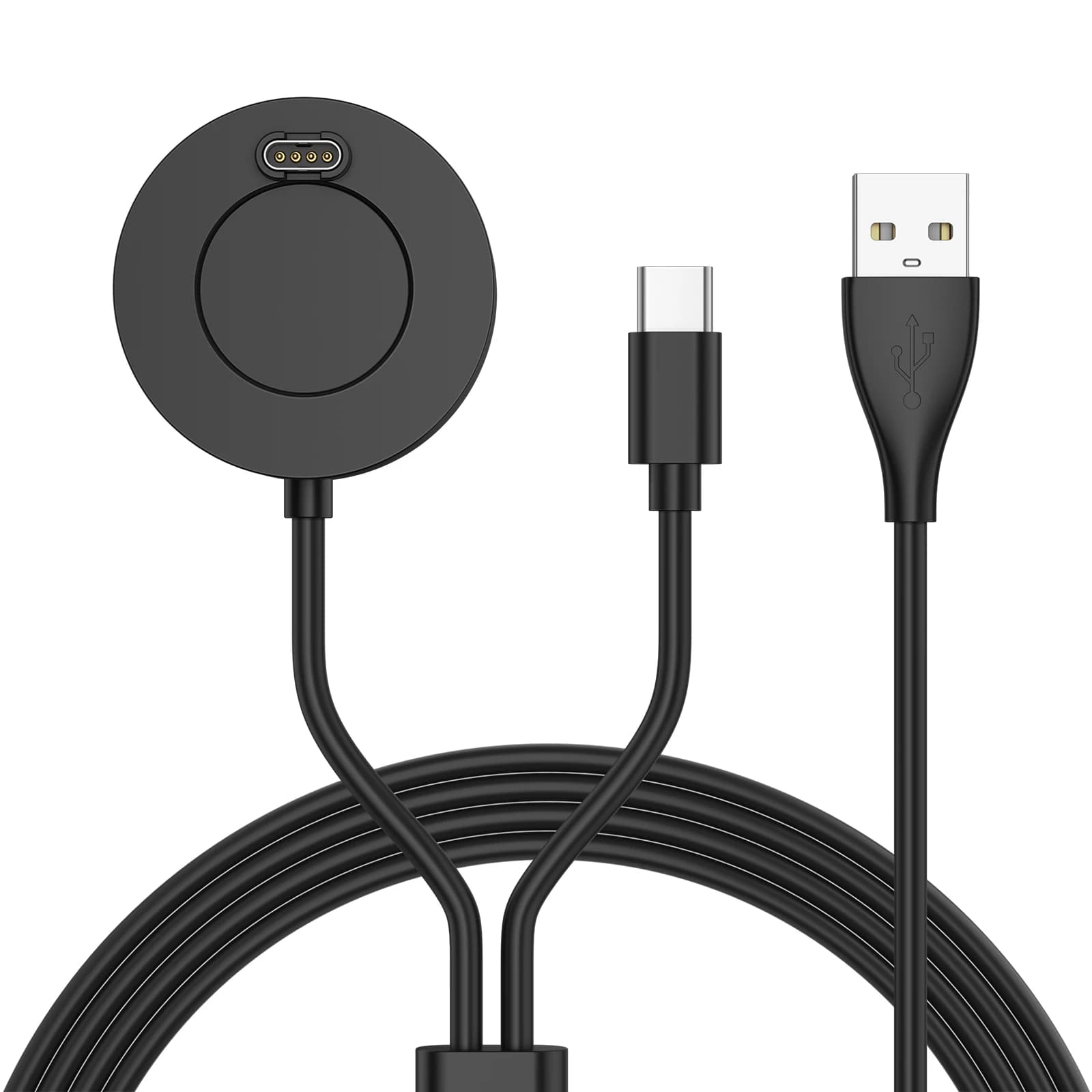 Charger Dock for Garmin Instinct Vivoactive3/4/4S Fenix 5/6/7 Venu 2/Sq2 Forerunner 945/265/955 USB Charging Cable Stand Station