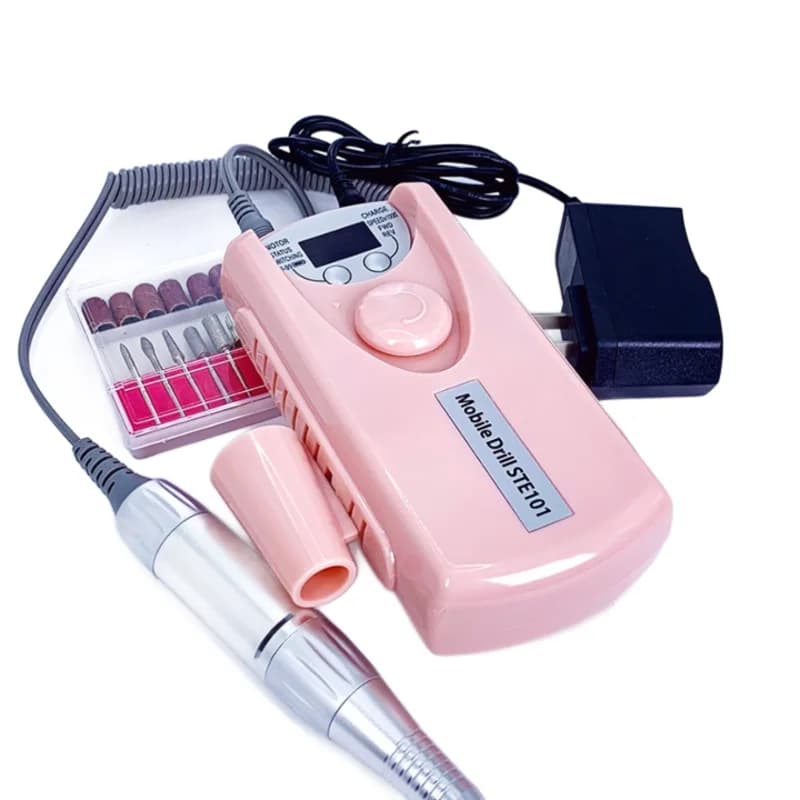 New Nail Drill Manicure Grinder Machine 35000RPM Nail File Polishing Grinding Machine Low Noise Milling Cutter Pedicure Nail