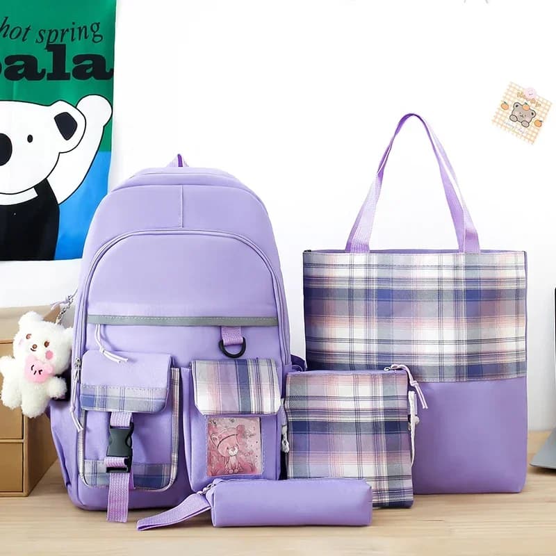 2024 New Fashion Large Capacity Backpack,High Appearance Level,Comfortable Lightweight Backpack,Bolsa De Estudiante Versátil