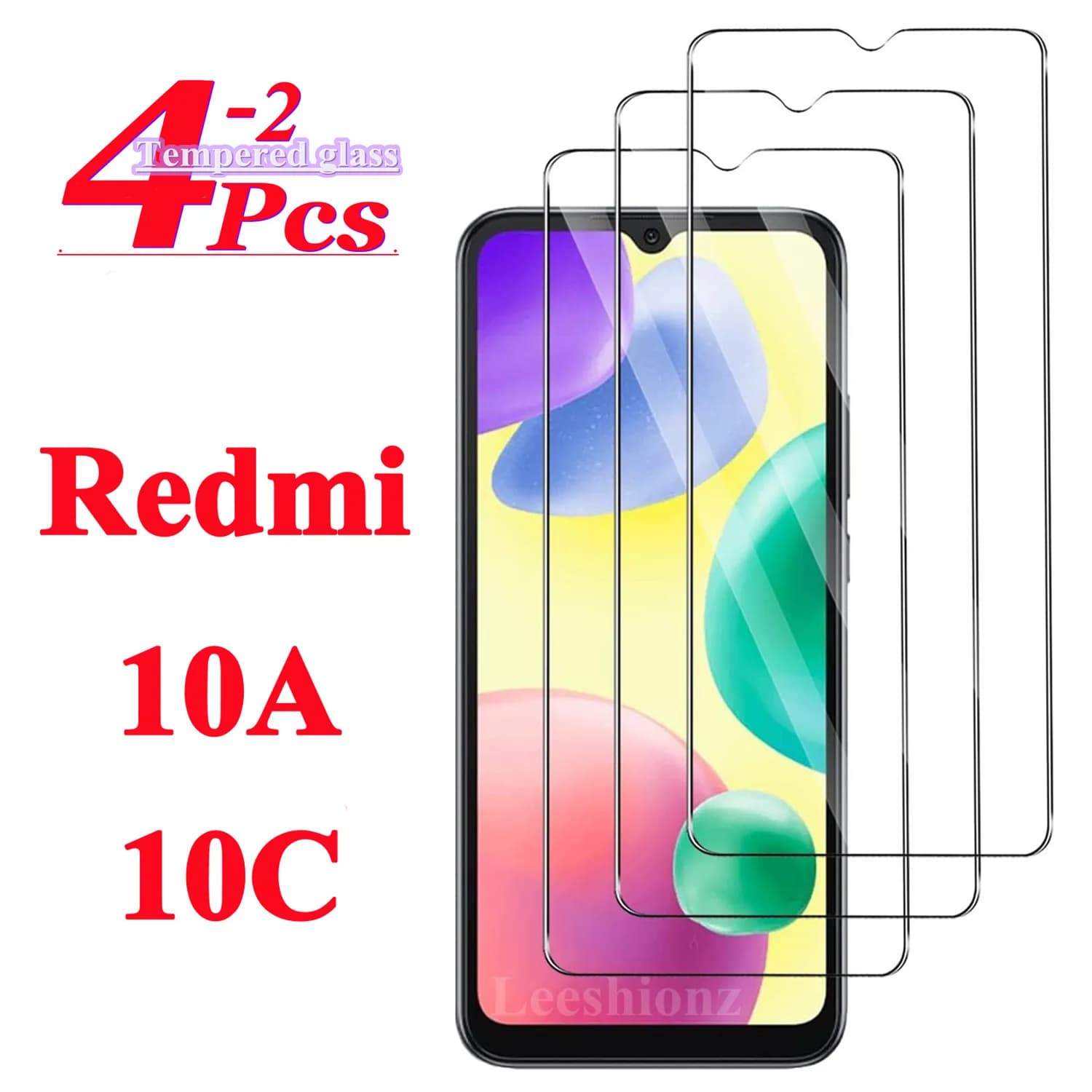 For Xiaomi Redmi 10A 10C tempered glass high-definition anti drop screen protector