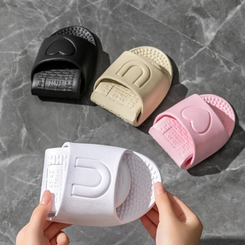 Portable Slippers for Indoor Use - EVA Lightweight and Foldable Travel Slippers for Hotel guests and Home Use  for Unisex
