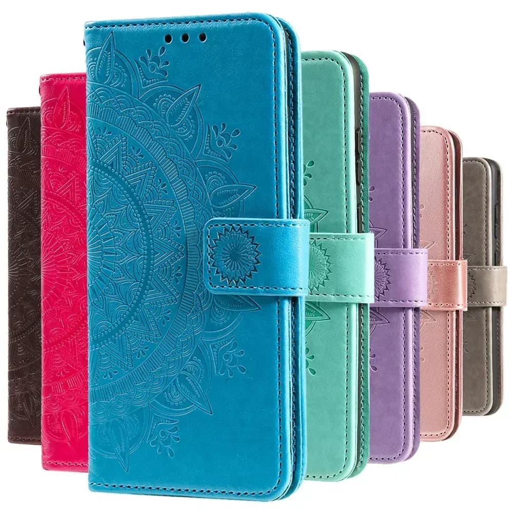 S25 S23 Ultra S24 FE Totem Flip Case for Samsung Galaxy A56 A36 A16 A23 A53 A73 A55 A35 A34 A54 A 56 14 A15 25 S 24 23 Book Capa