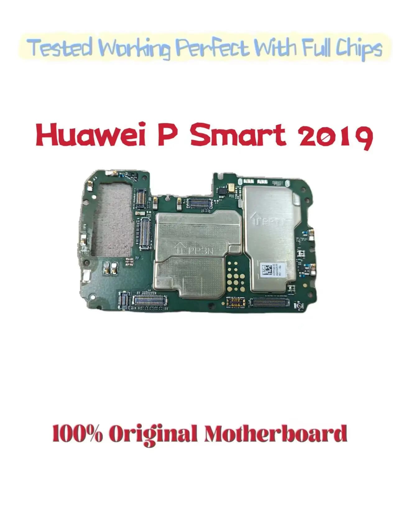 Original Unlocked Main Board For Huawei P Smart 2019 , Mainboard Motherboard with Chips Circuits, Flex Cable