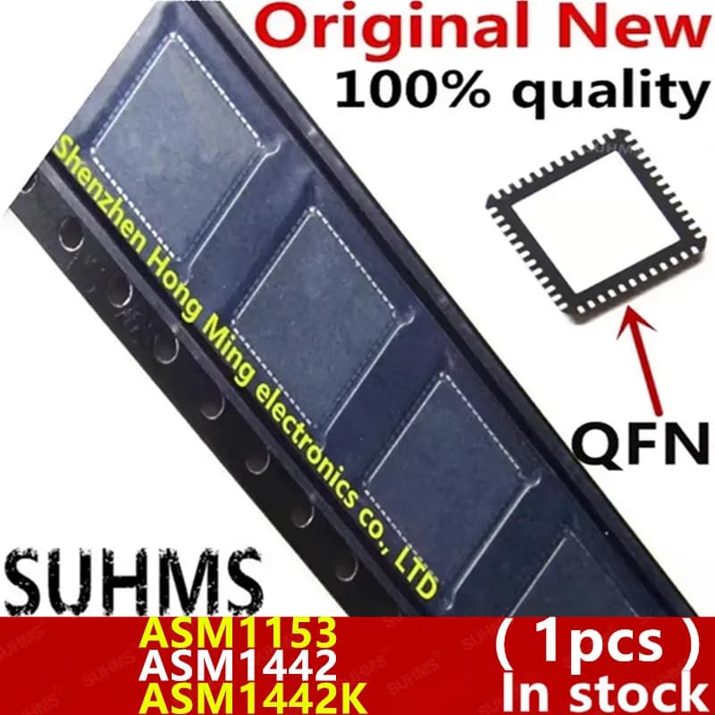 (1piece)100% New ASM1153 ASM1442K ASM1442 QFN-48 Chipset
