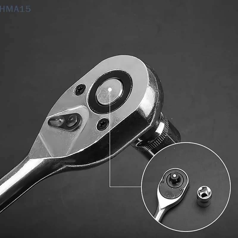 12PCS Ratchet Wrench Set Metric Hexagon Socket Wrench Quick Repair Vehicle Auto Repair Set