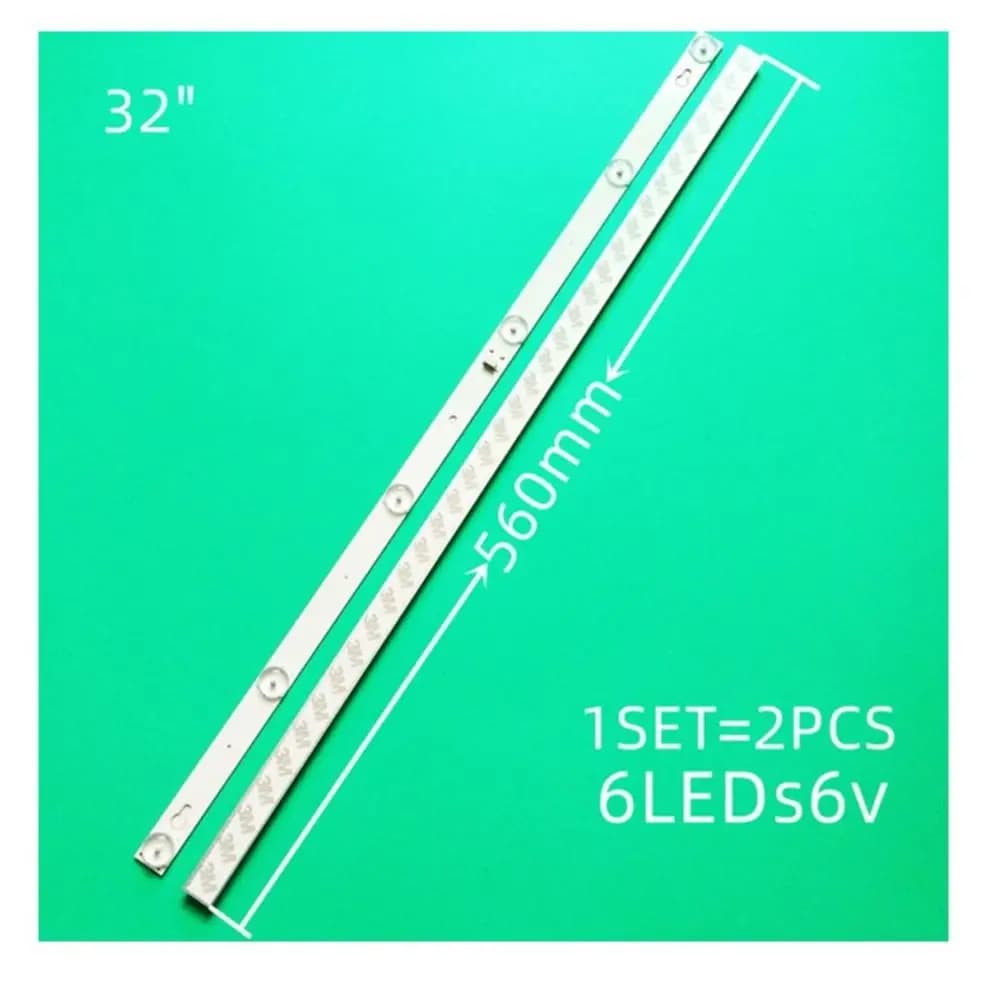 Backlight for TV TCL LED32D2900S, TCL 32D100 model TOT_32D2900 32HR330M06A5 V5, 4C-LB3206-HR03J, 4C-LB3206-HR01J. 32"6