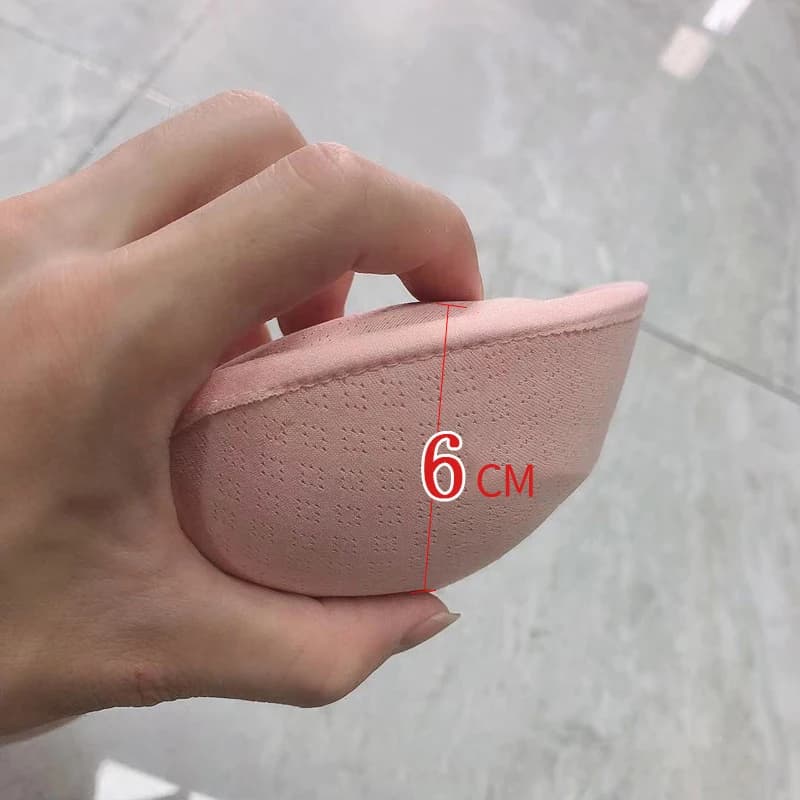 6cm 3D Lift Up Sponge Bra Pads for Bikini Women Underwear Breast Lifting Padded Bra Lining Swimsuit Bra Inserts Pad 2023
