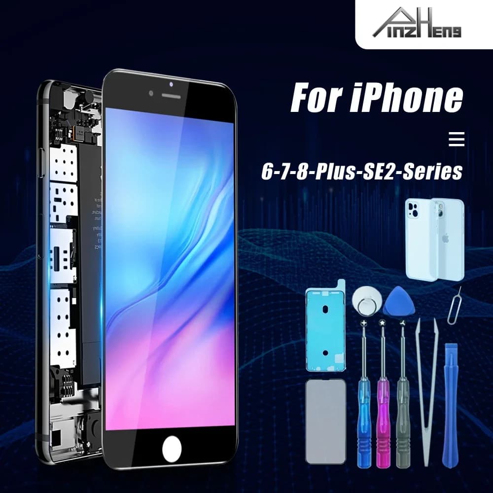 PINZHNEG High Quality INCELL OEM Screen For iPhone 8 PLUS 6 6s Plus Display 7 Plus SE2020 Replacement Screen LCD With Tools