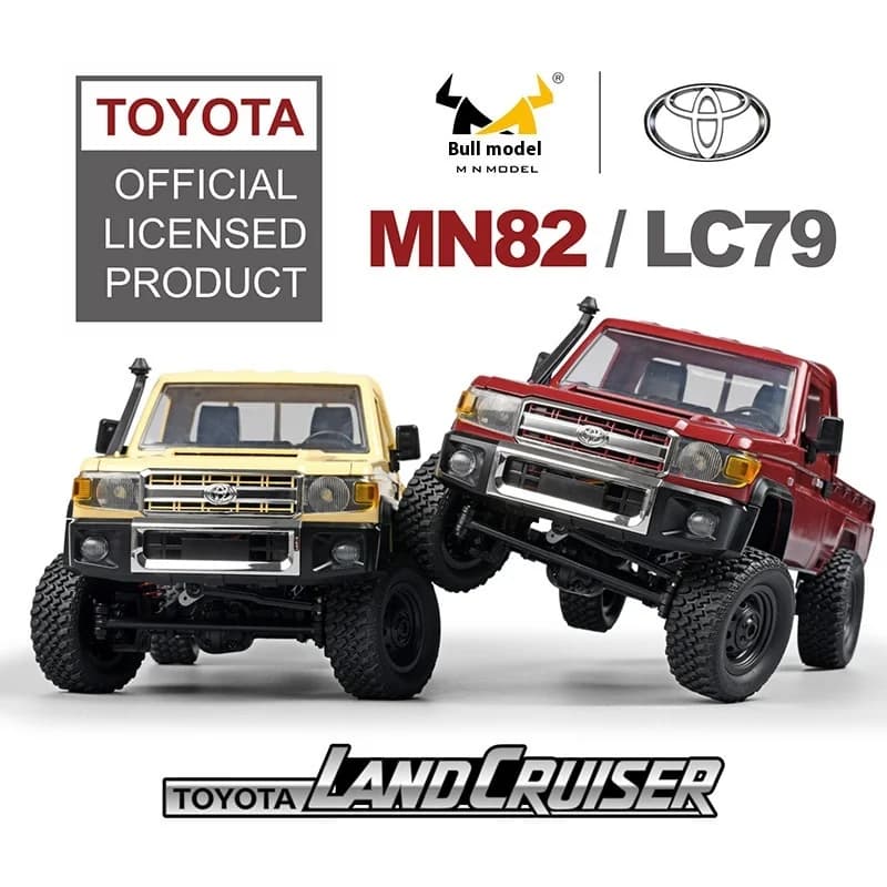 Mn Model1:12 Full Scale Pickup Truck Short Truck Four-Wheel Drive Climbing Car Rc Car Remote Control Toy Model Anti-Collision Mn