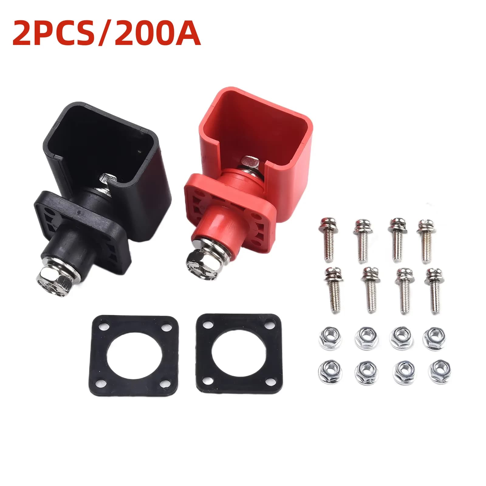 2X Terminal Block 120A/150A/200A Current Energy Storage Terminal Energy Lithium Battery Storage Cabinet Connector Terminal Block