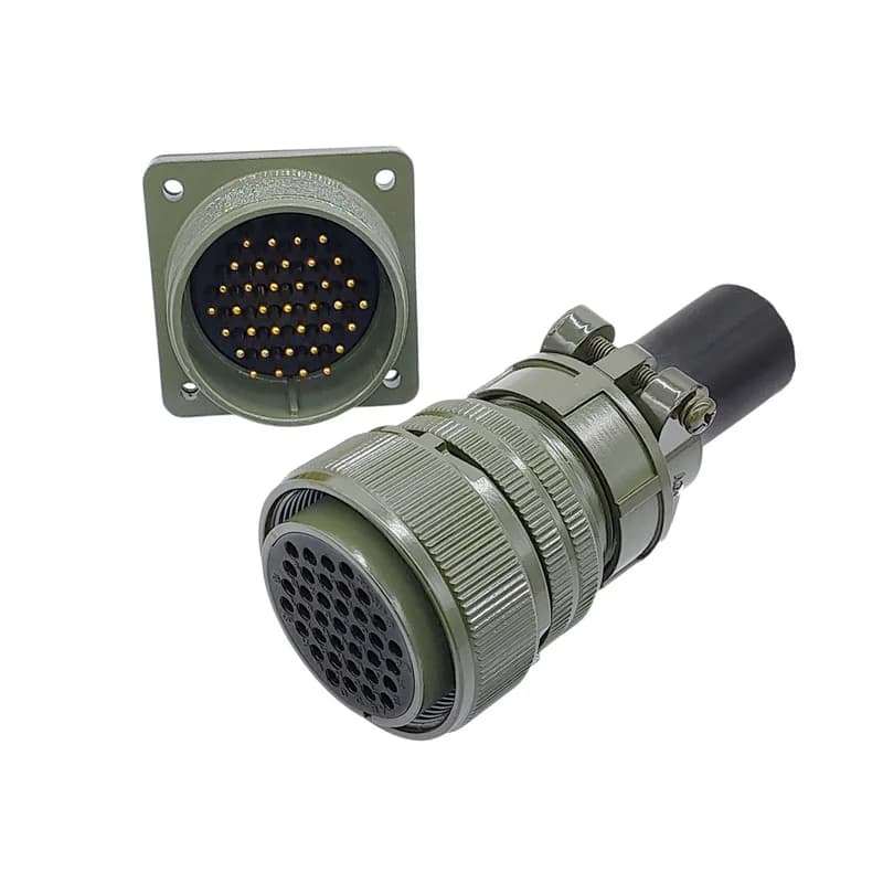 Military Specification Connectors 5015 28-15 28-21 MIL STD MIL-C Circular Connectors MS3102 MS3106 MS3108 Socket Plug