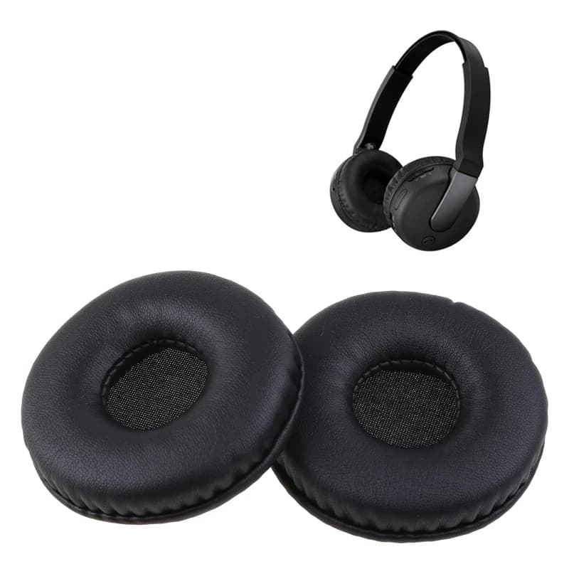 1Pair Replacement Leather Earpads Memory Foam Ear Cushion Sponge Cover for DRBTN200 BTN200 DR-BTN 200 Headphones F19E
