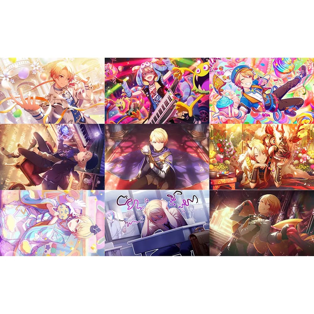 ISEKAI Anime Card Stickers Wonderlands × Showtime Nightcord Vivid BAD SQUAD MORE JUMP! Leo/Need Project Sekai
