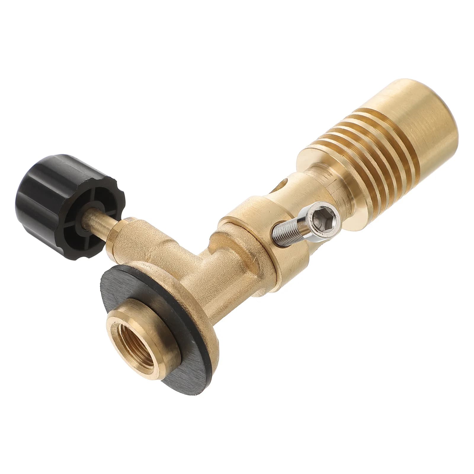 Portable Mini Brass Propane Gas Bunsen Burner Adjustable Gas Burner Head Laboratory Commercial Furniture Heating