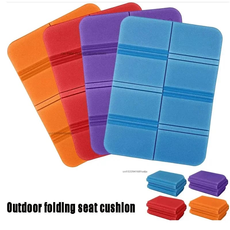 Folding Anti-Moisture Mat Outdoor Portable Insulation Anti-Moisture Hiking Seat Mat XPE Foam Moisture-Proof Butt Mat