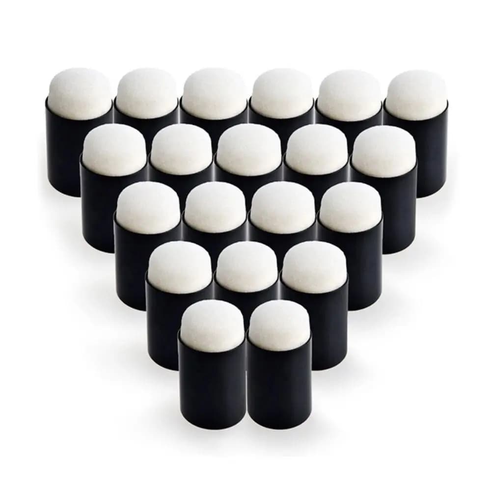 10PCS Chalk Inking Painting Craft Set Scrapbooking Finger Sponge Daubers DIY Painting Tool