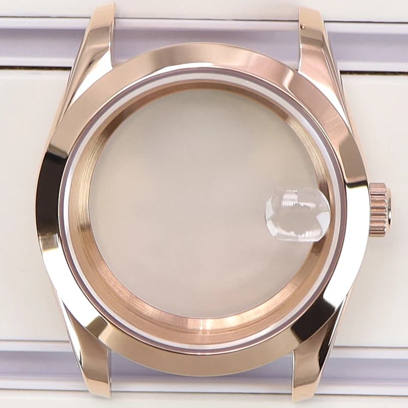 Fenya 36mm 40mm Luxury Watche Case Sapphire Crystal For Air King Seiko NH35 NH36 NH38 4R36 Miyota 8215 8205 Movement 28.5mm Dial