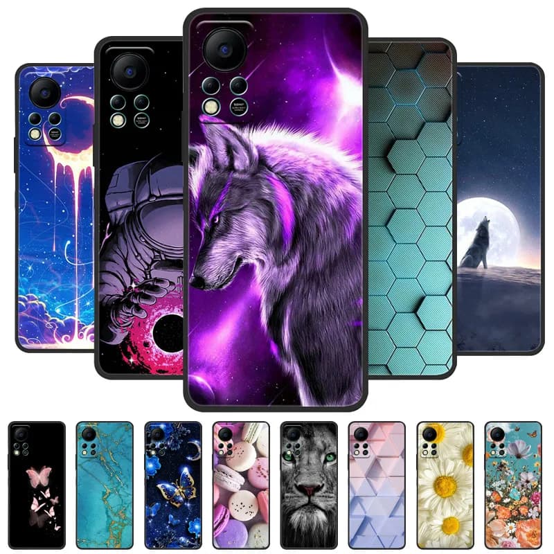 Phone Case For Infinix HOT 11S NFC Cases X6812B Soft Silicone Cover For Infinix Hot11s 11 s NFC Fashion Case  6.78 Inch Coques