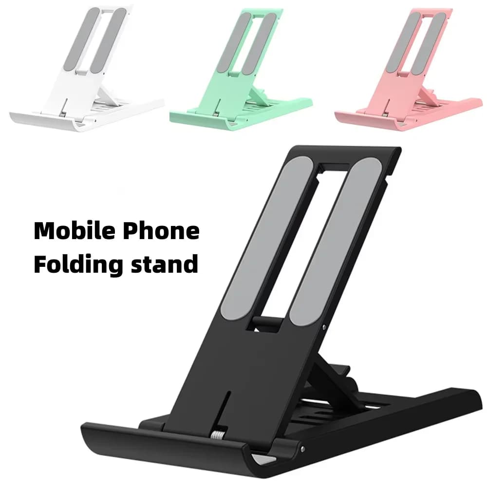 Foldable Desktop Phone Holder Portable Mini Moblie Phone Stand For Xiaomi iPhone Samsung Mobile Phone Support Telephone Holder