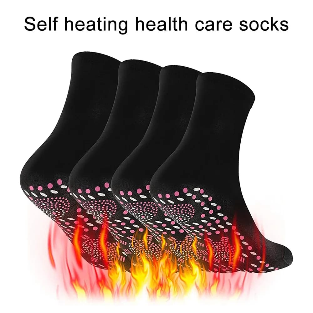 Self-heating Socks Feet Massager Men Women Magnetic Therapy for Pain Relief Heath Care Socks Elastic Winter Warm Sports Socks