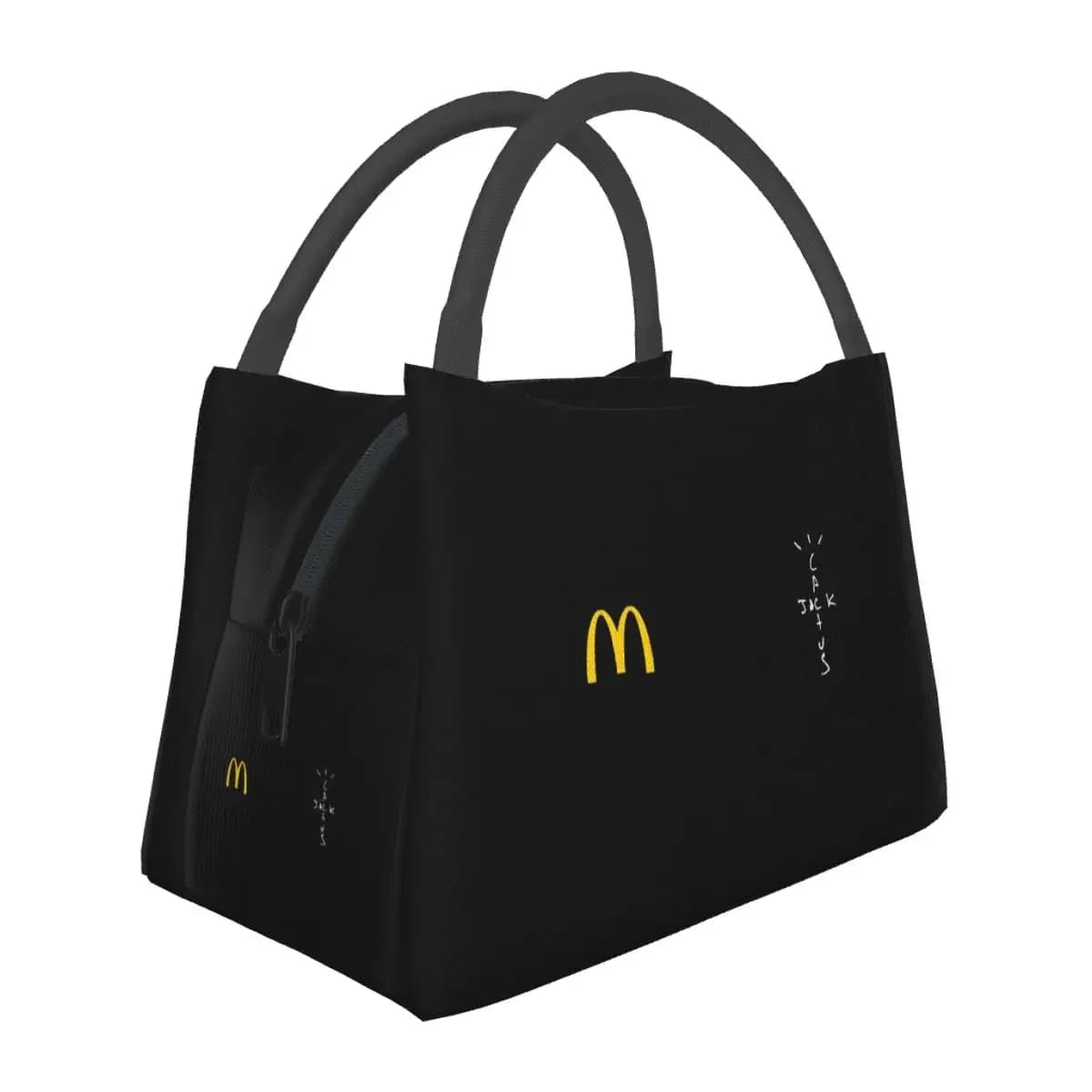 Travis Scott X Mc Lunch Bags Insulated Bento Box Leakproof Lunch Tote Picnic Bags Cooler Thermal Bag for Woman Girl Work