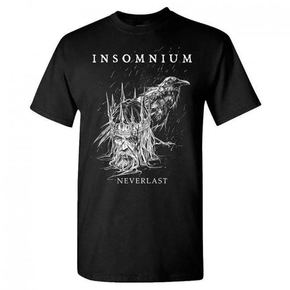Men'S Insomnium Neverlast T Shirt Xxx Large Black