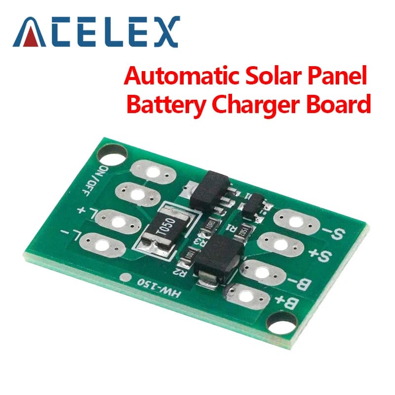 Solar generator Charge Controller Auto Light Control Circuit Switch Lithium Battery Charge Board Diy Courtyard Small Street Lamp