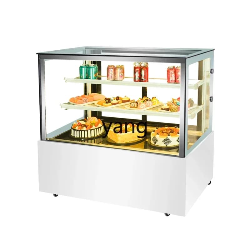 CX Cake Counter Desktop Commercial Dessert Refrigerated Display Small Fresh Cabinet Air-Cooled Right Angle