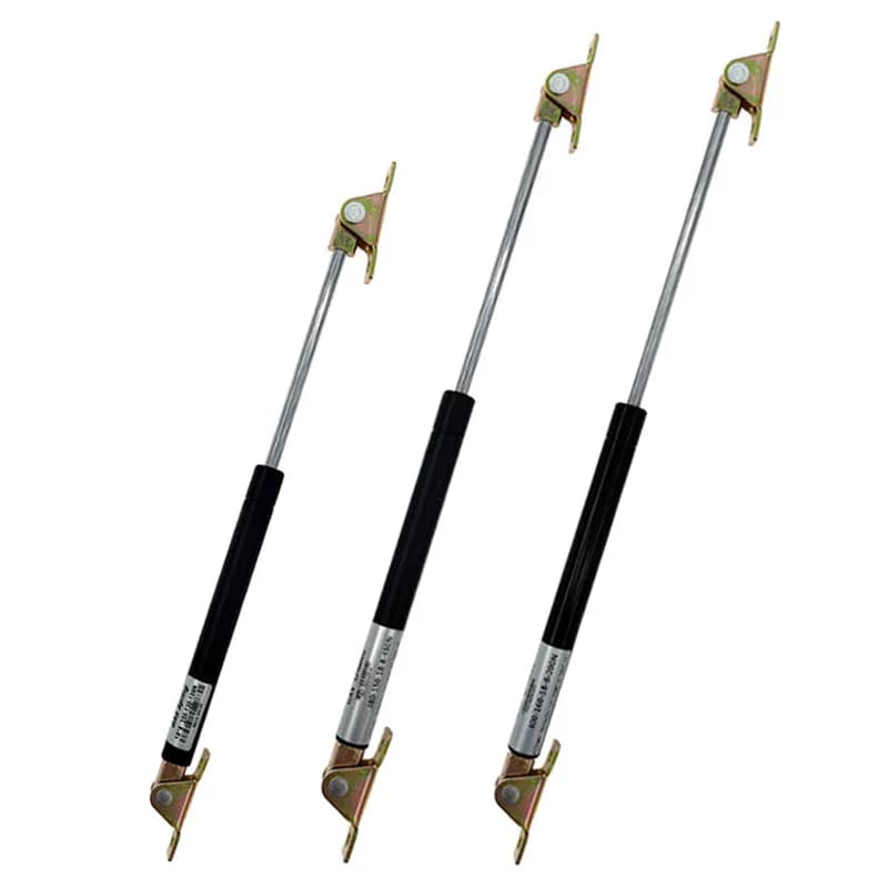 1PC 18*8 Rod Gas spring folding hinge Stroke 50-500N Force lift support Hole Center Distance 350-400mm stroke distance 130-160mm