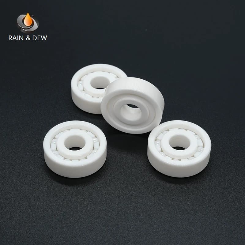 1Pcs 6200 CE 10X30X9 mm  Full Ceramic Bearing  ABEC-9  Zirconia Ceramic Ball Bearing 6200