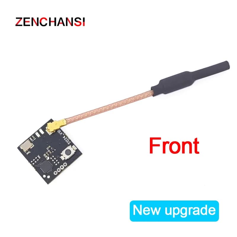 Upgraded version e7082VM 5.8G 40CH 25/100mW Adjustable FPV Transmitter Support Smartaudio Betaflight Cleanflight OSD
