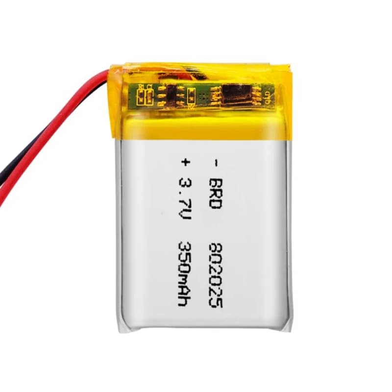 3.7V 350mAH 362937 2Wire Li-Polymer Rechargeable Lithium Li-ion Battery For Toy Recorder GPS MP3 MP4 Bluetooth Glasses Navigato