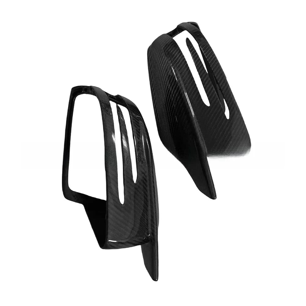 Real Carbon Fibre Car Rearview Mirror Decoration For Mercedes-Benz A C E Class W204 W117 W176 W212