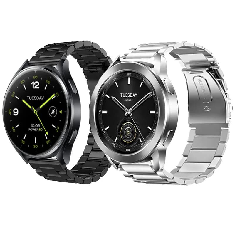 for xiaomi watch s3 ремешок 22mm Stainless Steel Replace Straps For Xiaomi Watch 2/S1 pro/S2 Metal Wristband Bracelet
