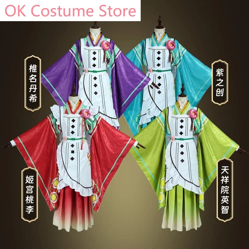 Ensemble Stars Himemiya Tori/Tenshouin Eichi/Shiina Niki/Shino Hajime Game Suit Cosplay Costume Halloween Party Outfit