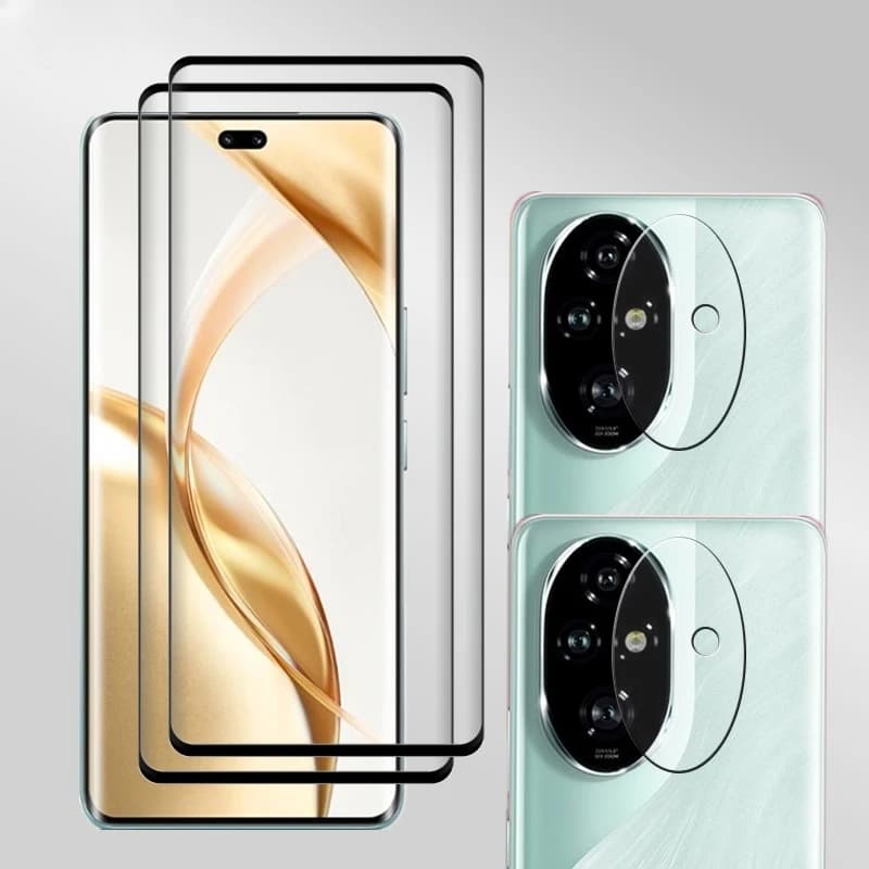Upgrade Tempered Glass For Honor 200 Pro Screen Protector Anti-Scratch For Honor 200 pro Soft Fiber Lens film
