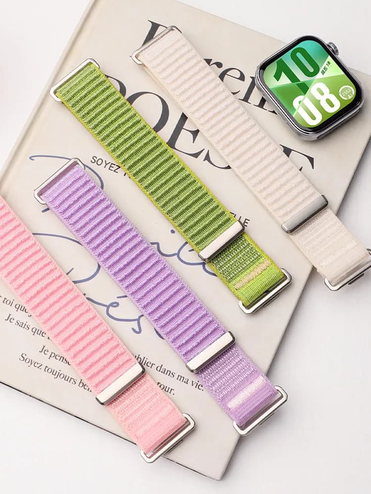 official Nylon Strap for Huawei Watch Fit 4 Pro Woven Sports Smartwatch Wristband for Huawei Watch Fit 3/4 Bracelet Watchband