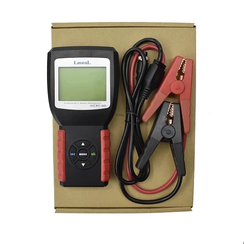 MICRO-468 Car Battery Tester Multi-language 12V 2000CCA Battery System