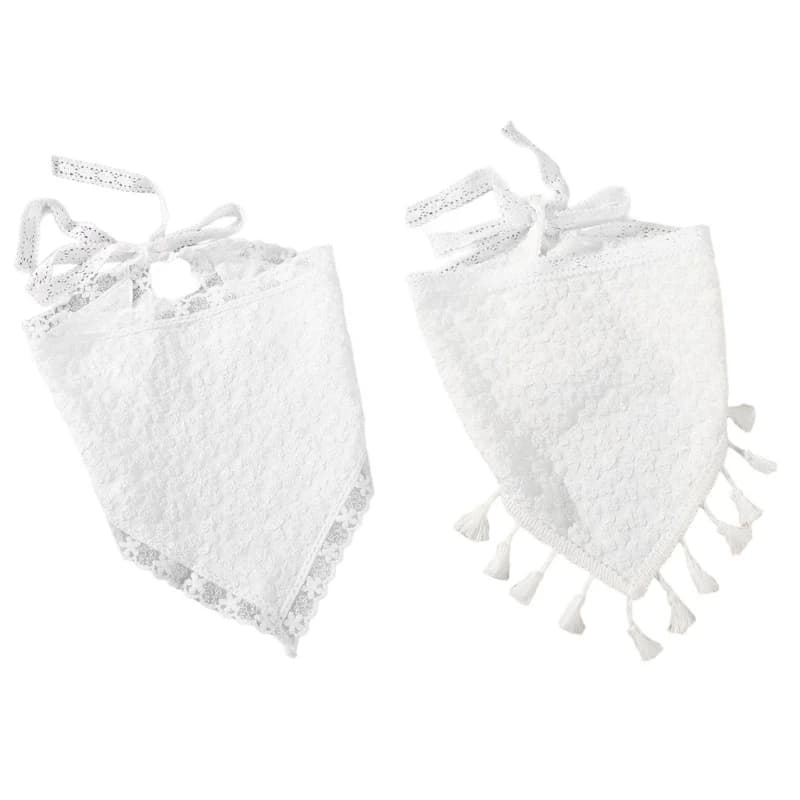 Lace Headscarf Girl Headband Elegant Hair Scarf Bandana Headpiece Turbans Hairband Women Photo Headwrap Head Covering