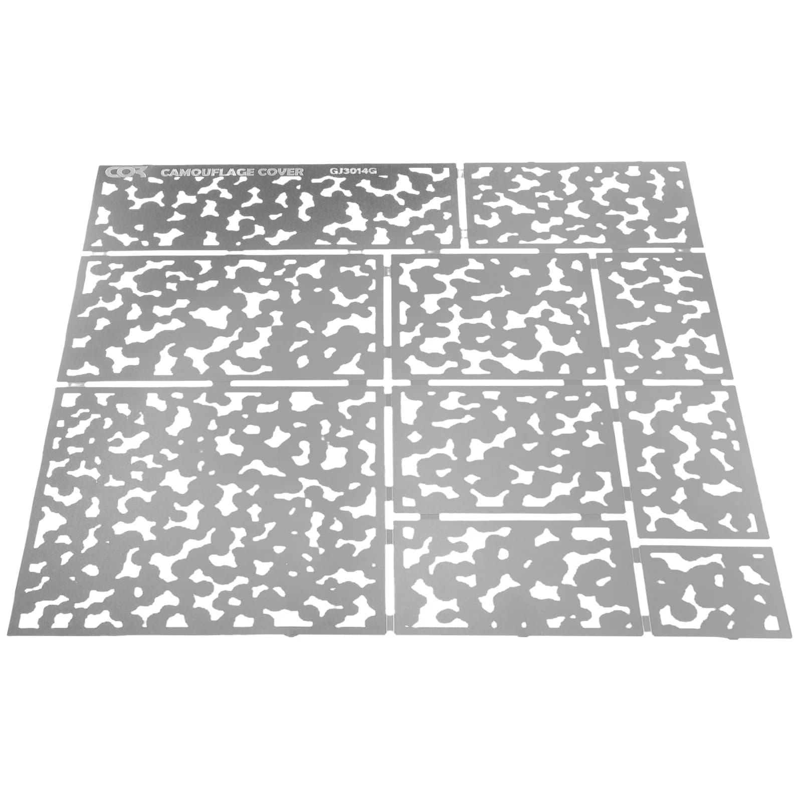 Camouflage Spray Board Drawing Templates Stencils for Paint Reusable Spraying Stainless Steel