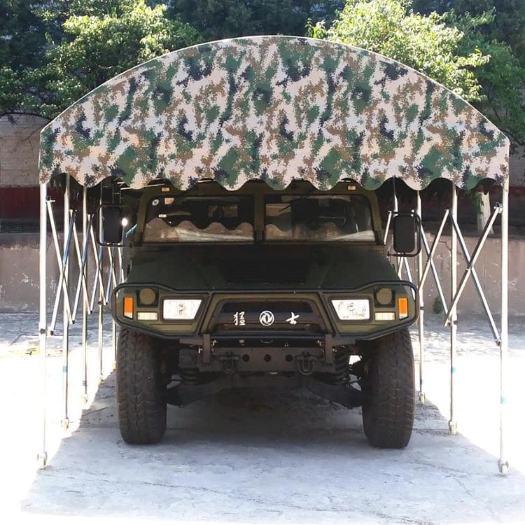 Cheap Custom Printed Car Roof Garage Shelter Canopy Retractable Tent