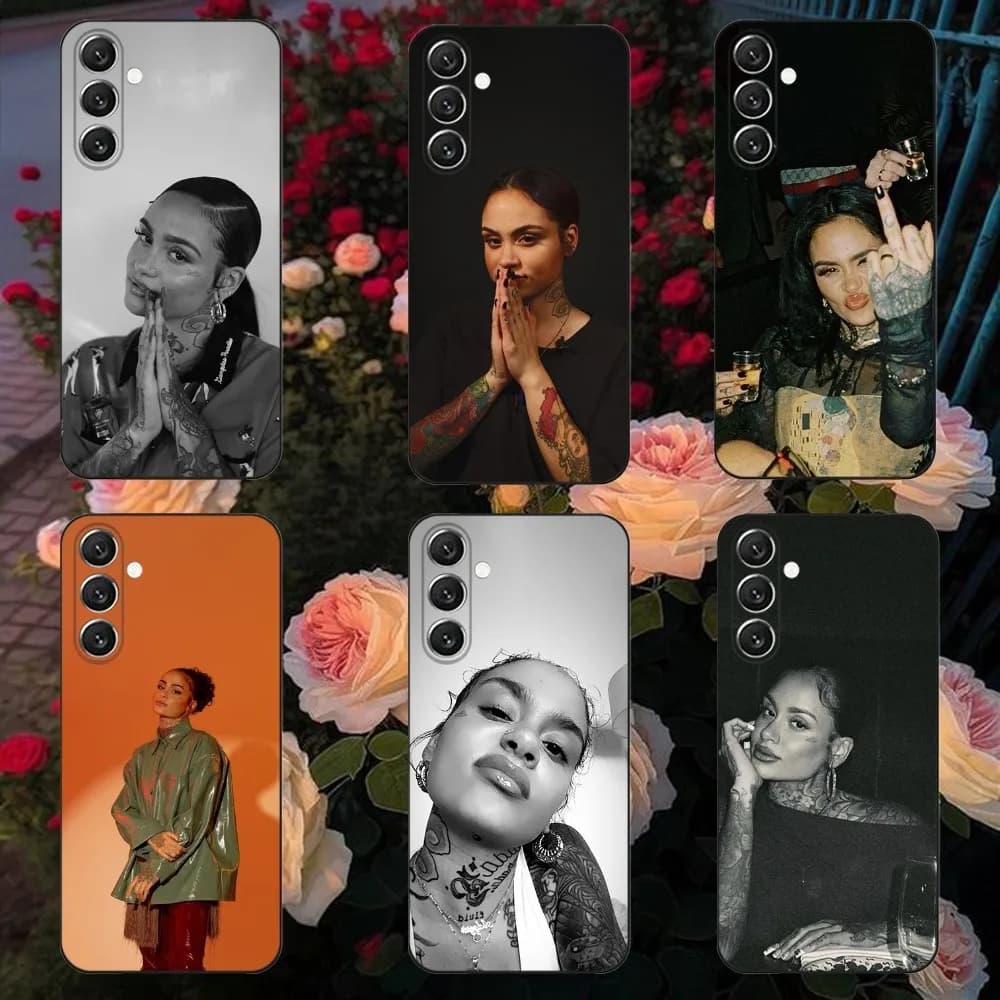 Singer Kehlani Parrish Phone Case For Samsung Galaxy A13,A21s,A22,A31,A32,A52,A53,A71,A80,A91 Soft Black Cover