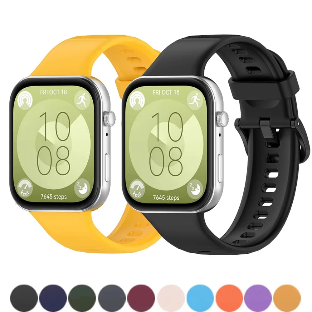 Sprot Silicone Band For Huawei Watch Fit 3 4 Strap Smartwatch Accessories Replacement Correa Bracelet Huawei Watch fit3 straps