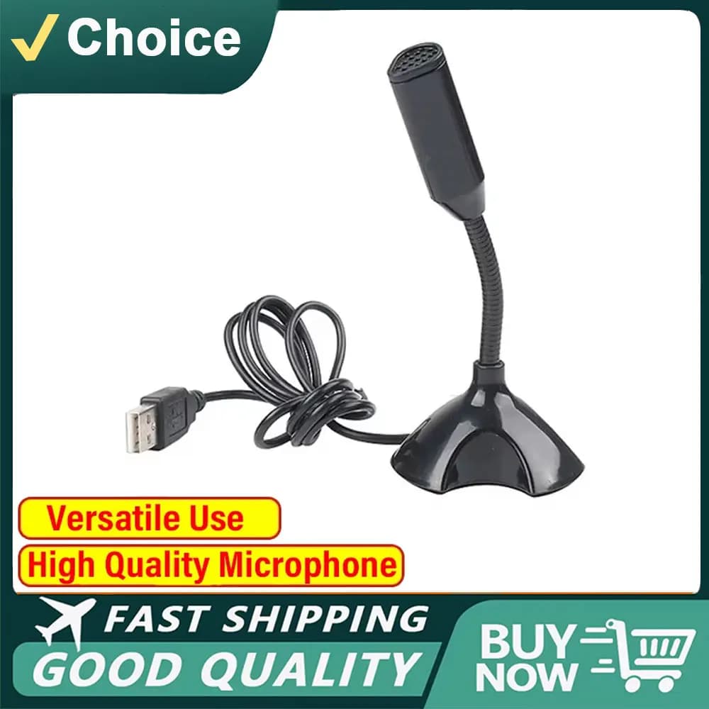 Professional High Quality Adjustable USB Microphone For Laptop And Computer Studio Singing Gaming Streaming Mikrofon Stand Mic