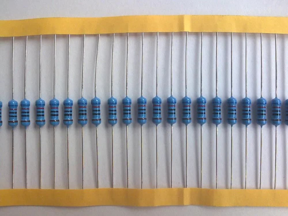 100pcs 330 ohm 1/4W 330R Metal Film Resistor 330ohm 0.25W 1% ROHS