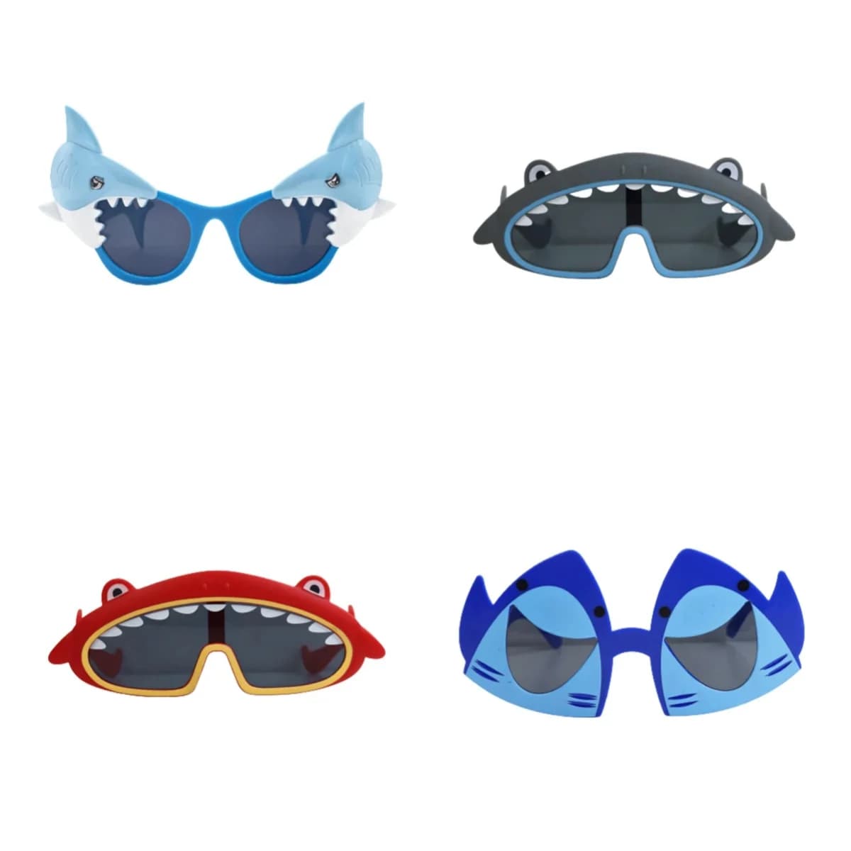 Shark Sunglasses Birthday Party Shark Photo Pavilion Props Ocean Pool Party Supplies Shark Baby Glasses Shark Themed Mask