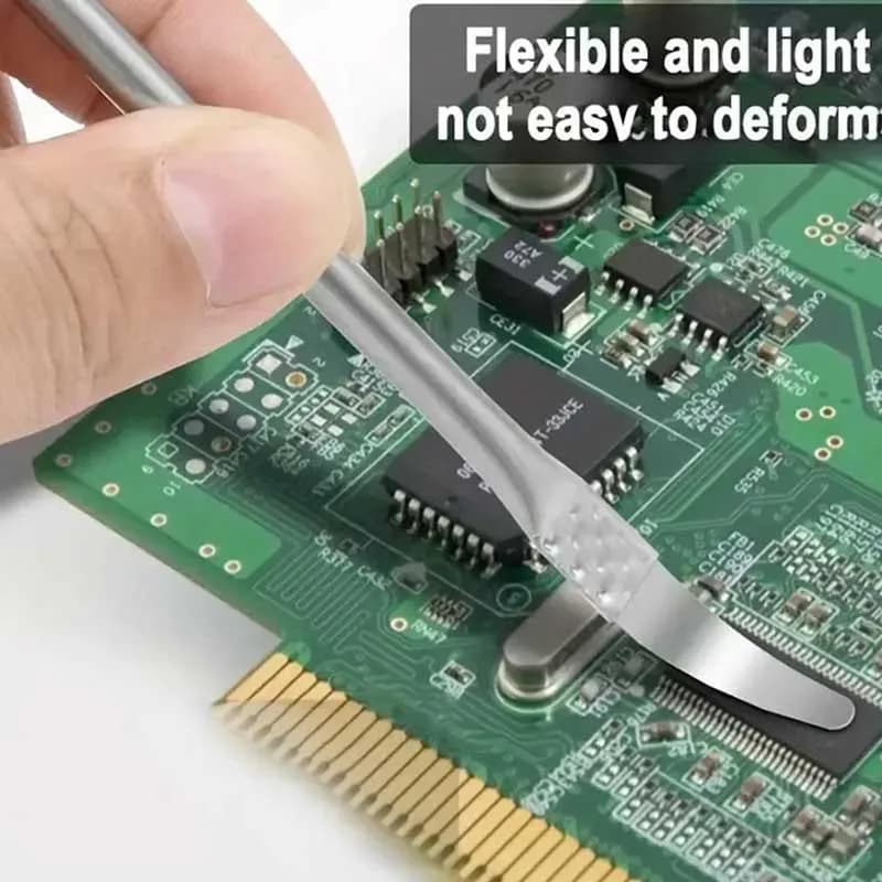 8-in-1 Mobile Phone LCD Chip Glue Removal Crowbar CPU Separation Glue Removal Knife Prying Disassembly Kits Repair Shell Removal