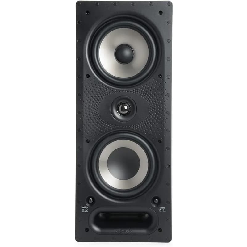 Polk Audio 265-RT 3-way In-Wall Speaker - The Vanishing Series | Easily Fits in Ceiling/Wall | High-Performance Audio